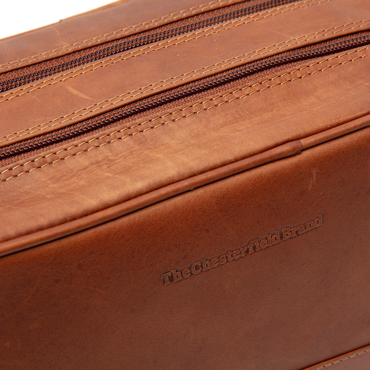 Stacey Full-Grain Leather Toiletry Bag نسائي – alternate product view 3