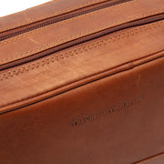 Stacey Full-Grain Leather Toiletry Bag نسائي – alternate product view 3