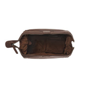 Vince Full-Grain Leather Toiletry Bag نسائي – alternate product view 3