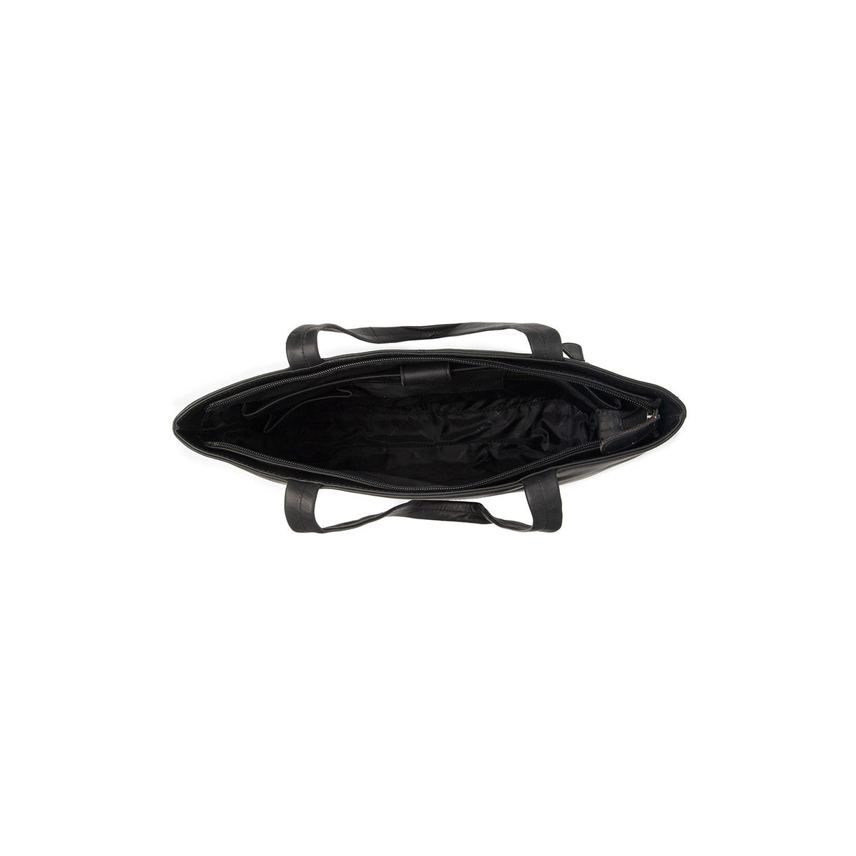 
عرض البطانة الداخلية Showing Dedicated Padded Laptop Sleeve & Multi-Compartment Organization
