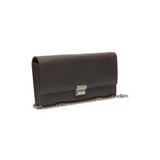 Bora Full-Grain Leather Waiter Wallet نسائي in Classic 100% Full-Grain Leather - Full Exterior Front Profile View | Buy Online
