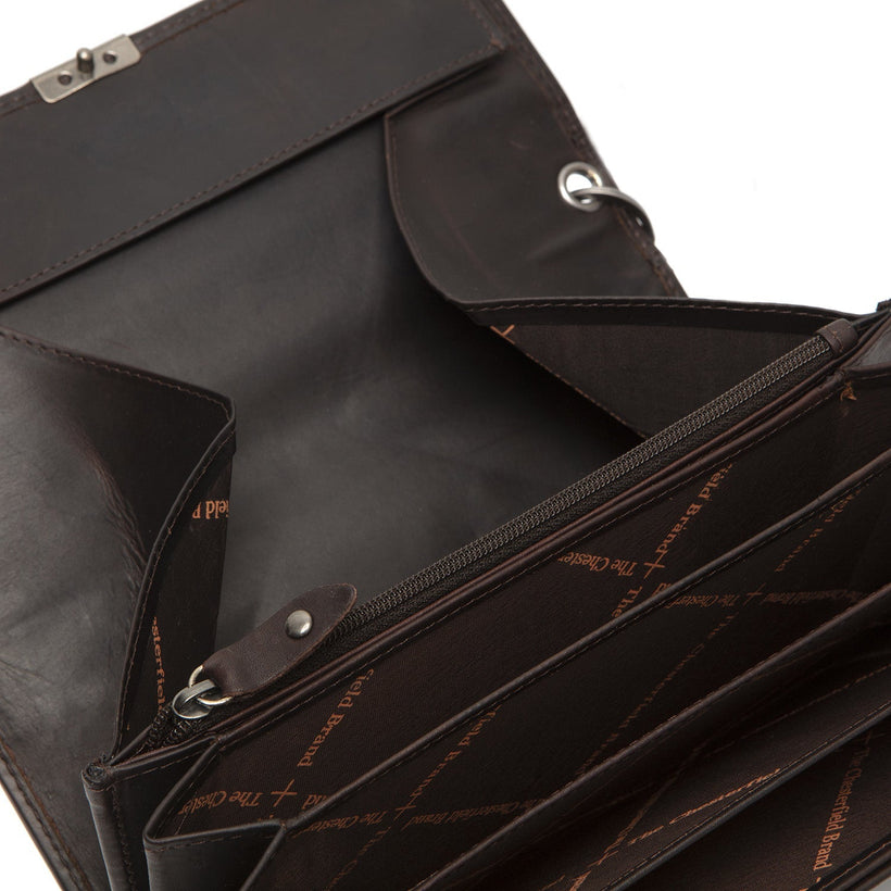 Bora Full-Grain Leather Waiter Wallet نسائي