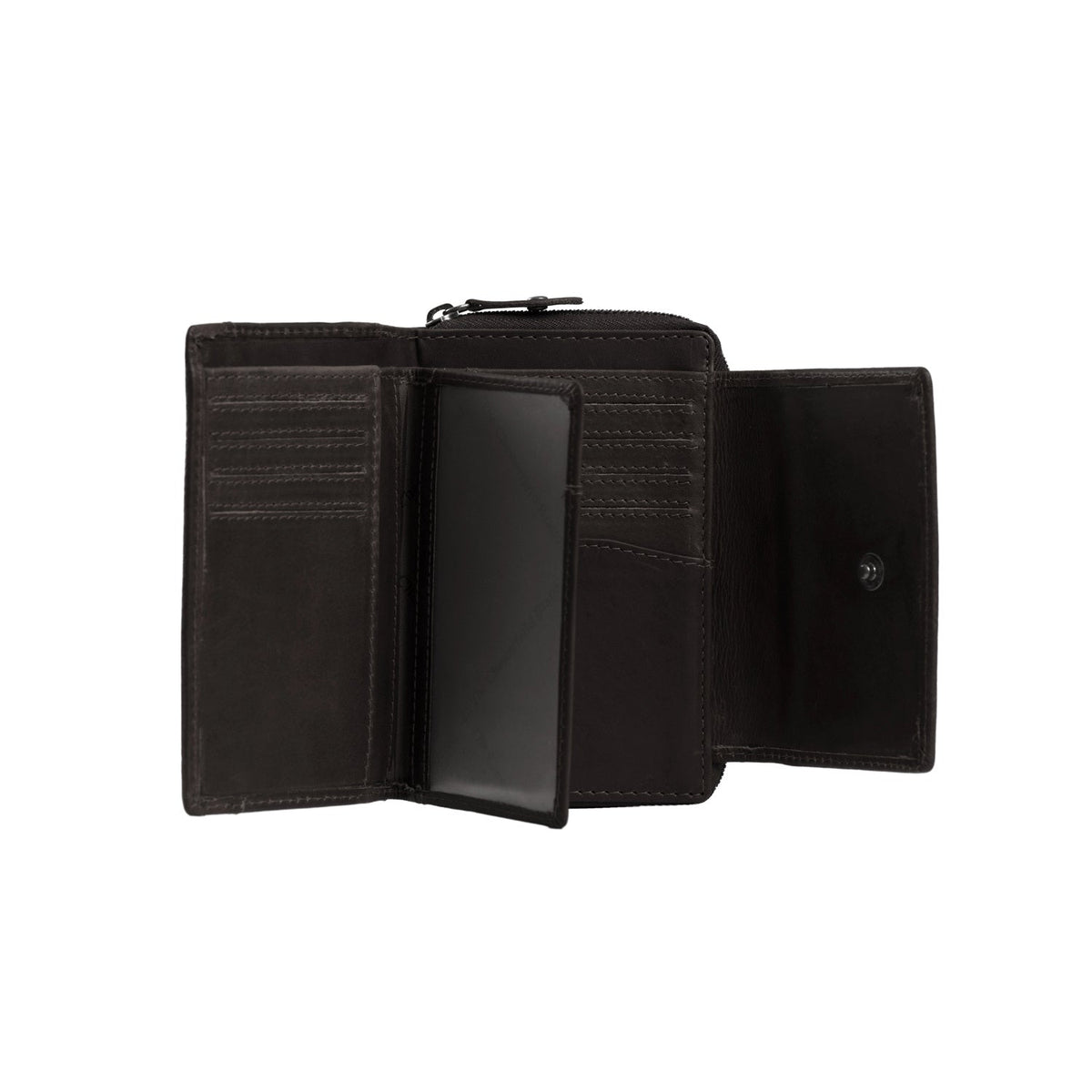 Ascot Full-Grain Leather Wallet نسائي – alternate product view 3