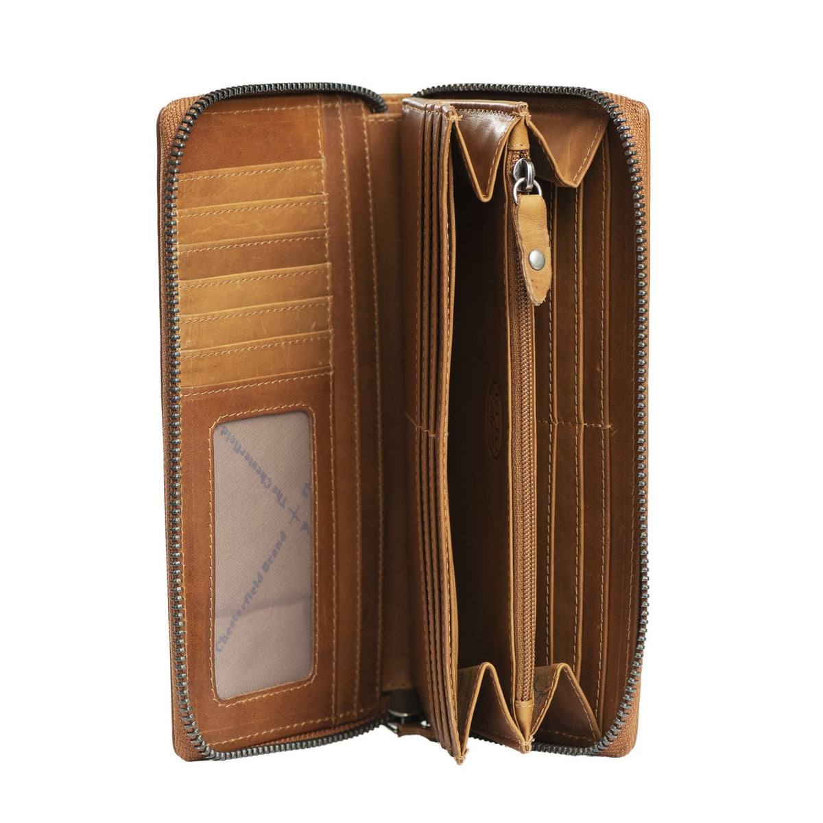 Halle Full-Grain Leather Wallet نسائي – alternate product view 3