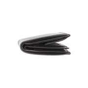 Hanson Full-Grain Leather Wallet رجالي - Structured Side Profile Showing Gusset Depth &amp; Expansion Capacity