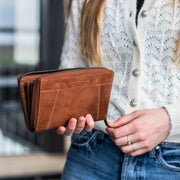 Havana Full-Grain Leather Wallet نسائي – alternate product view 2