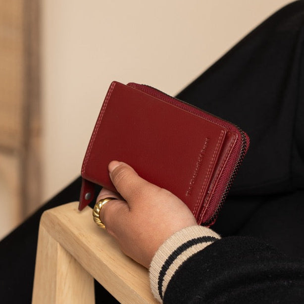 Lenwick Full-Grain Leather Wallet نسائي – alternate product view 2