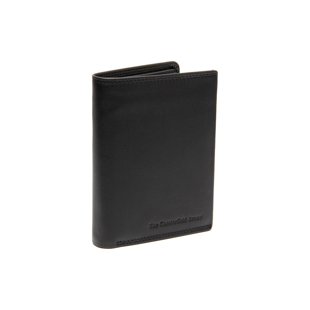 Leroy Full-Grain Leather Wallet رجالي in Classic 100% Full-Grain Leather - Full Exterior Front Profile View | Buy Online