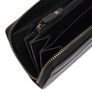 
Classic 100% Full-Grain leather Wallet - عرض خلفي يوضح أحزمة الجلد المقواة والخياطة المتقنة