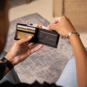 Marvin Full-Grain Leather Wallet رجالي – alternate product view 3