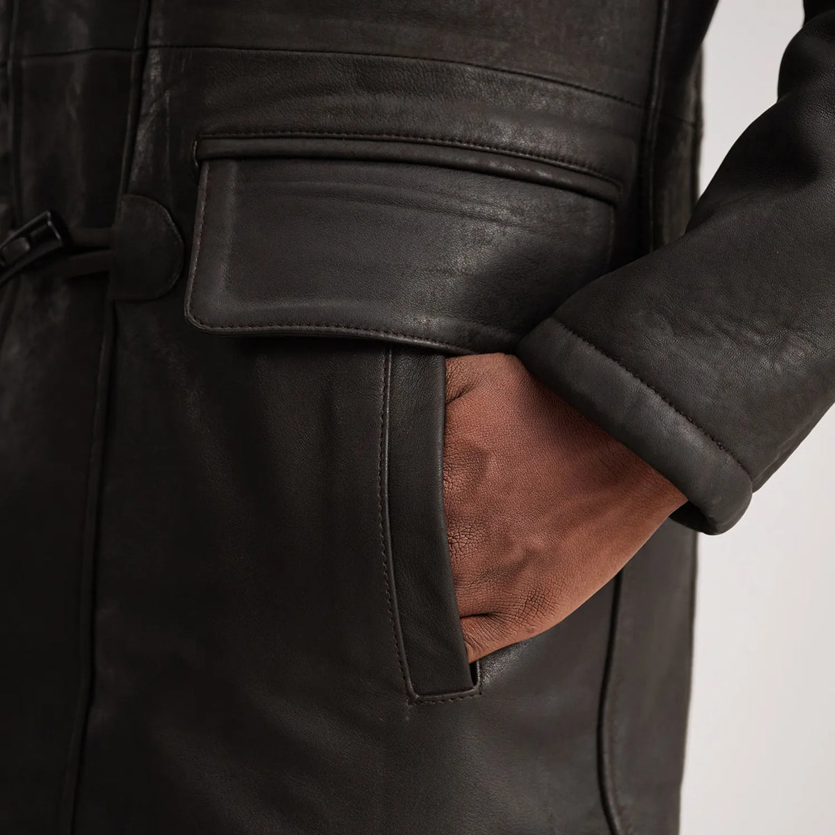
Nolan معطف جلد فاخر رجالي – alternate product view 6
